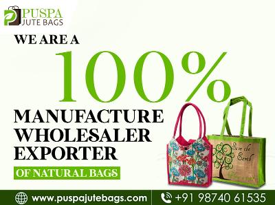 Premium Eco-friendly Jute Bags Exporter in Canada at affordable price